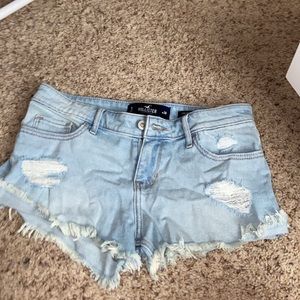 hollister jean shorts